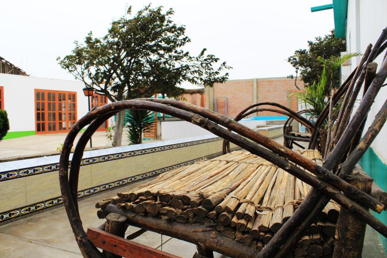 La Casa De Algodon Hotel Huacho Bagian luar foto